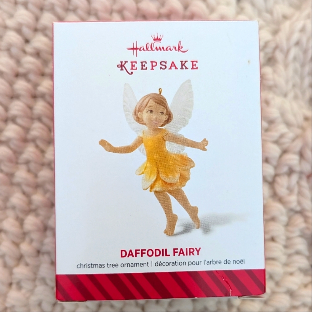 Hallmark Keepsake Daffodil Fairy Ornament